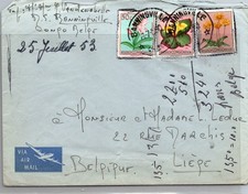 GOLDPATH: Belgian Congo cover 1953 to Belgium airmail CV926_P31