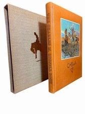 The Charles M. Russell Book Harold McCracken 1957 Leather Special Edition + Case