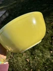 Vintage Pyrex Yellow Round # 404  - 4 Qt Mixing Bowl Nesting
