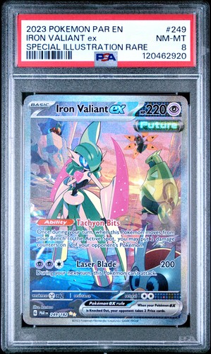 Iron Valiant ex graded PSA 8 for sale on eBay