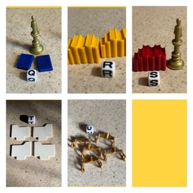 Playmobil Beach Toys Bottles Beakers Money Bags Wanted Signs Clubs Rings Books