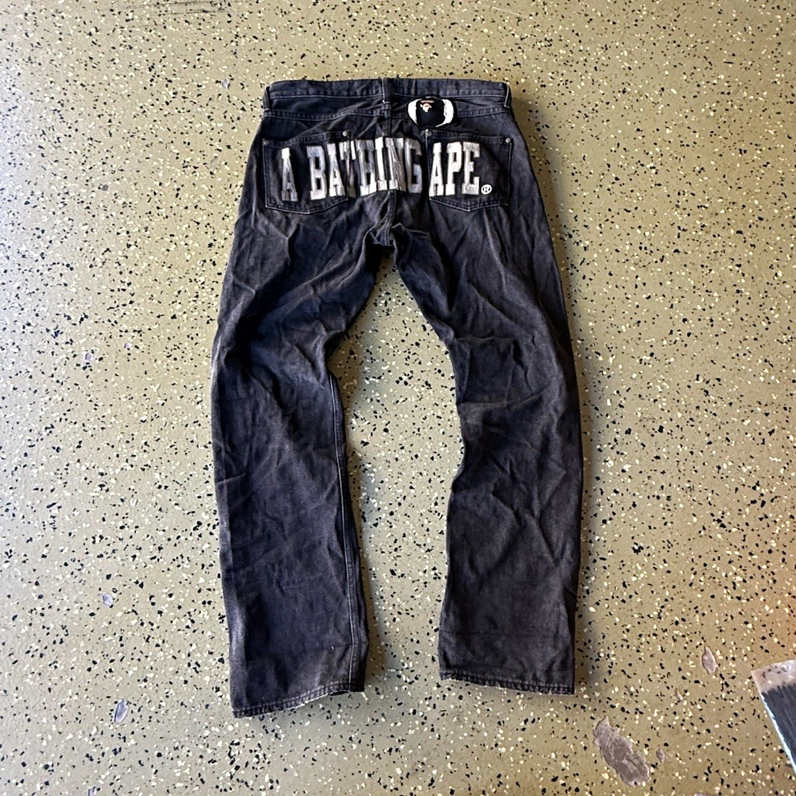 A Bathing Ape Denim Jeans for Men for sale | eBay
