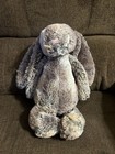 Jellycat Bashful Woodland Bunny Medium Plush 12" Soft Stuffed Animal Used — photo 1
