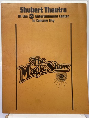 1975 Shubert Theatre Program ''The Magic Show'' J&B Scotch Carlton Ad