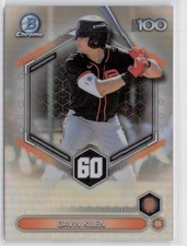 Gavin Kilen 2026 Bowman Chrome Bowman Top 100 #BTP-60 San Francisco Giants