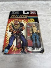 Sealed GI Joe 25th Anniversary Silver FOIL COBRA Dreadnok Buzzer New