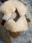 UGG - Girls 10 Toddler - Honey Brown Suede Exterior + Soft Shearing Interior — photo 10