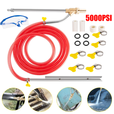 #ad #ad 5000 PSI Sandblasting Kit Pressure Washer Sand Blaster Power Blaster Attachment $32.98