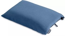 NEMO Fillo Inflatable Camping Air Pillow Medium Blue Open-Cell Foam w/ Sack