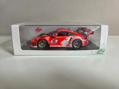 Spark 1/43 Huber Porsche 911 GT3R - Winner ProAm Class Nurburgring 2020 - SG694 - Photo 1/4