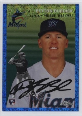 2023 Topps Chrome Platinum Anniversary 94/199 Peyton Burdick #61 Rookie RC 1qd8