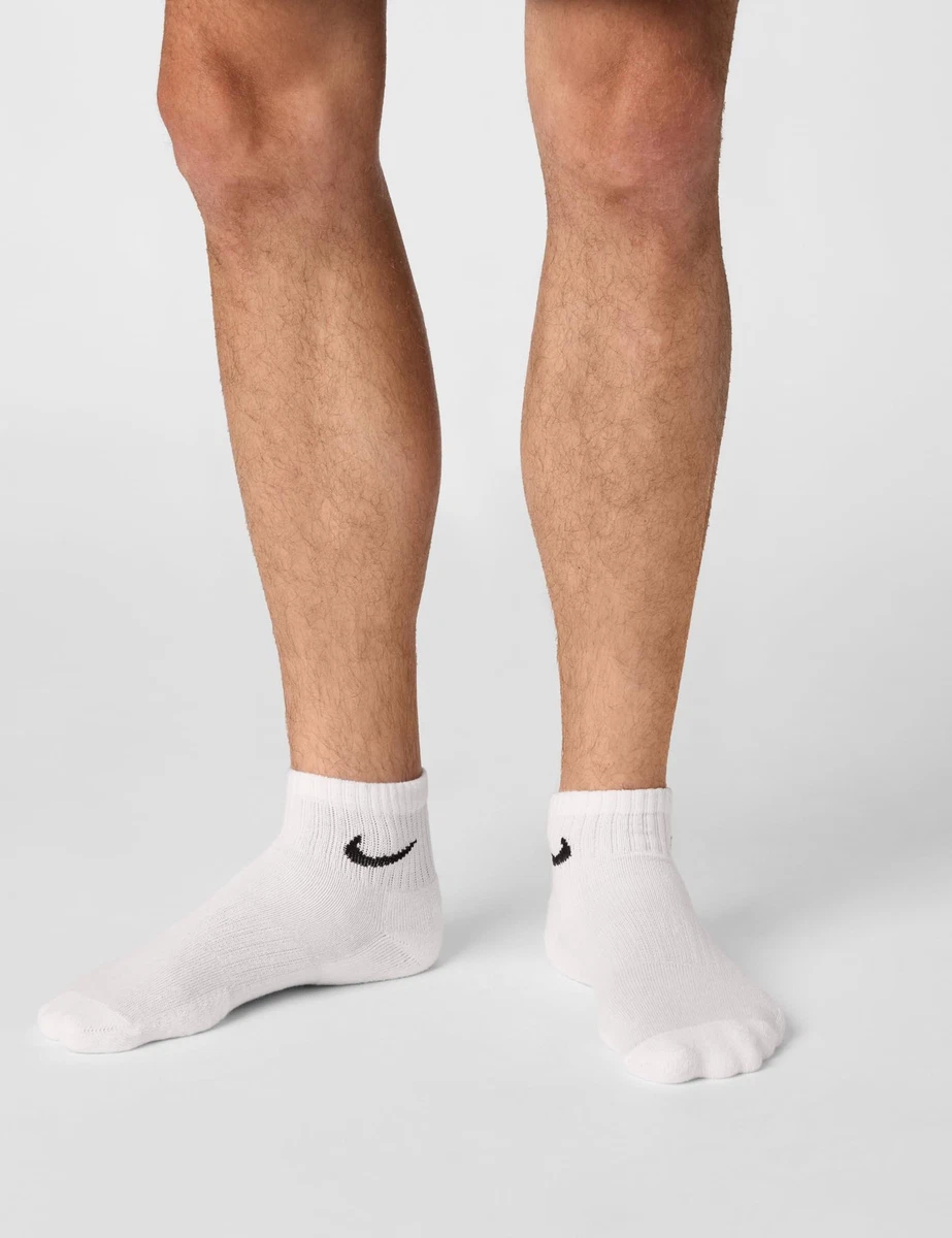 Nike Herren Everyday Cushion Ankle SX7667 Socken, Weiß (White/Black/100)