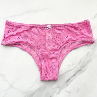 Victoria's Secret Tease Lace Cheeky Panty New Peony & Waterfall Size S/L/XL