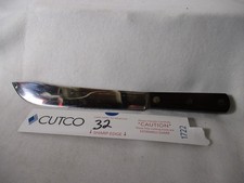 Cutco Knife #32 Vintage Brown Handle Freshly Sharpened by Cutco Free Shipping