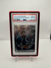 Giannis Antetokounmpo 2025-26 Topps Chrome Paradox CASE HIT #PX-10 RARE PSA 10