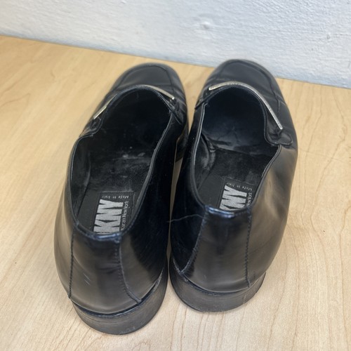 Vintage DKNY Buckle Leather Women’s Shoes Size 8 Made In Italy Vero Cuoio - Picture 5 of 8