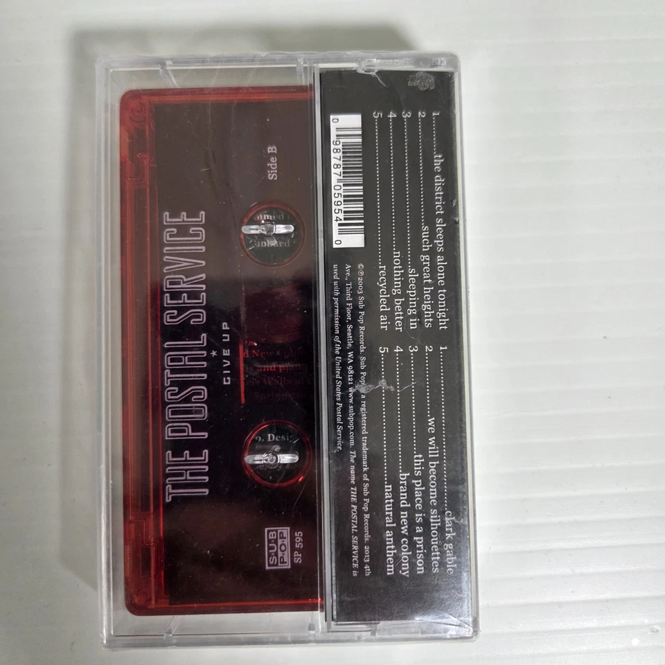 The Postal Service - Give Up - Cassette Tape - Sub-Pop - Death Cab For Cutie NEW - Image 2 of 4