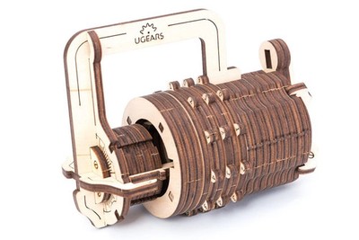 UGEARS UG70020 Zahlenschloss mechanischer Modellbausatz 