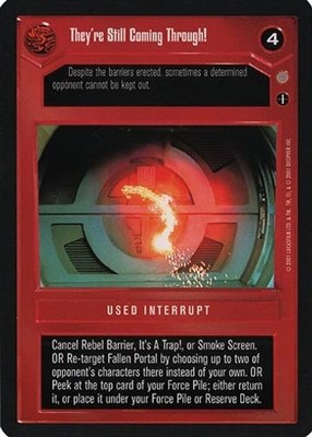 Sie kommen immer noch durch! - Coruscant - Star Wars CCG