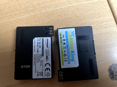 2 Stück LI-ION Batterien für Siemens Gigaset SL3 prof  C55