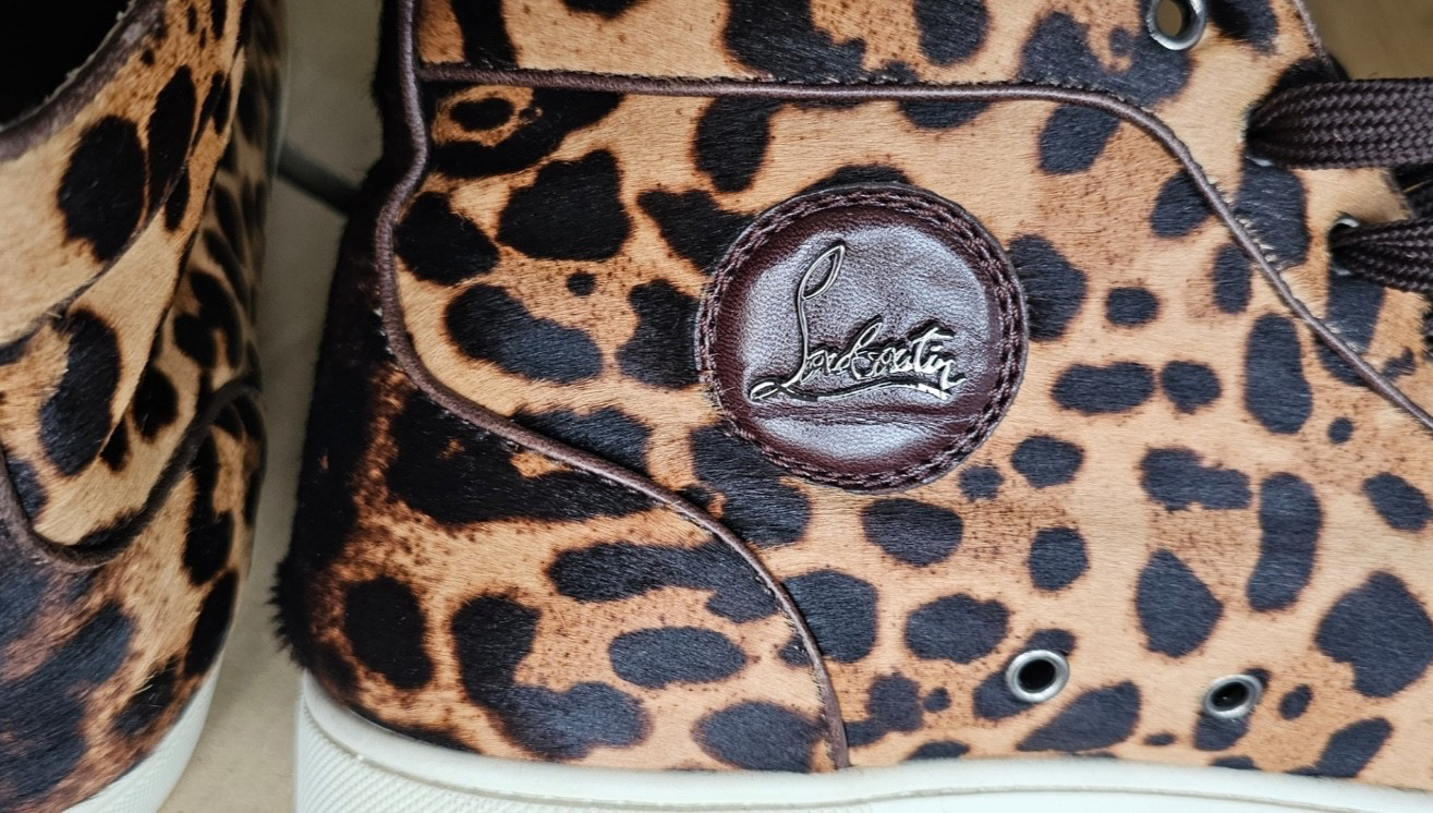 Christian Louboutin Leopard Print  Boots/Trainers Size EU 45 - 10.5UK image 6