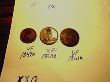 3-COINS-GERMANY-HANOVER-1-2-3-PFENNIG-1847-1861-1863.  NICE1