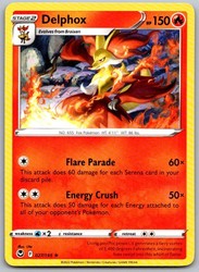 Delphox 027/195 Silver Tempest Rare