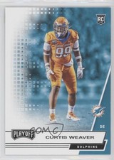 2020 Panini Playoff Rookies Curtis Weaver #295 05hs