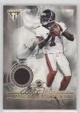 2001 Pacific Private Stock Titanium Michael Vick Quincy Carter #5 Rookie RC