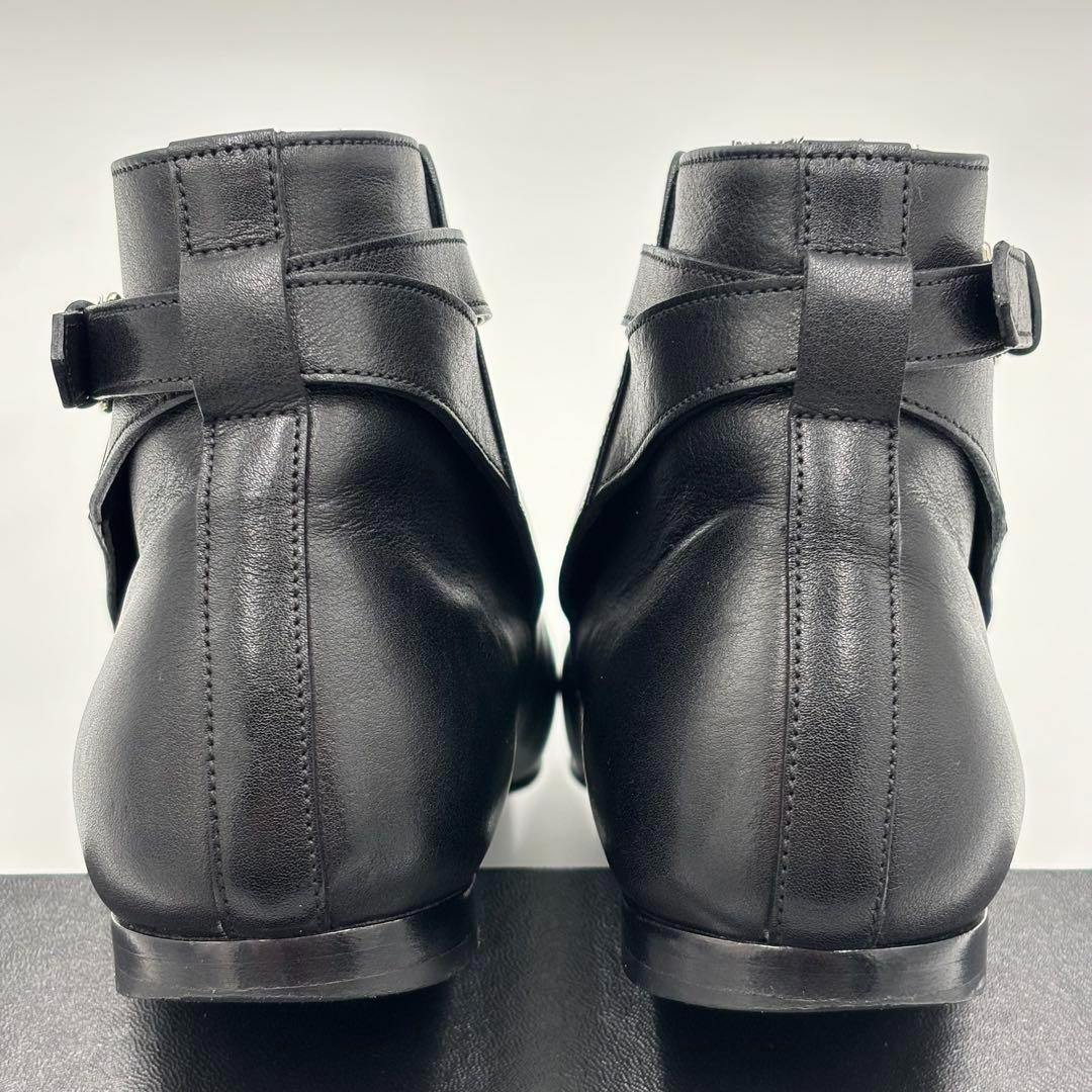 Stivaletti SAINT LAURENT in pelle Jodhpur neri misura 35 5 22 5 cm usati Giappone