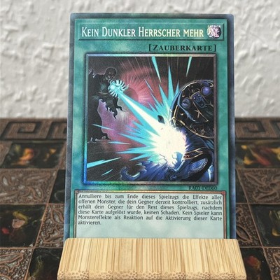 Kein Dunkler Herrscher mehr RA01-DE060 Ultra Rare Deutsch NM Yugioh