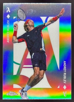 2025 Topps Tennis Chrome Andrey Rublev Aces #ACE-19