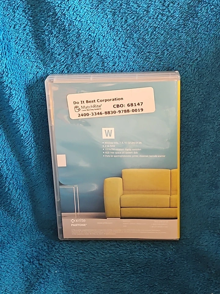 Software de correspondência de cores X-Rite ColorDesigner Plus V3 pintura Win. Vista, 7, 8 e 10 - Imagem 2 de 3