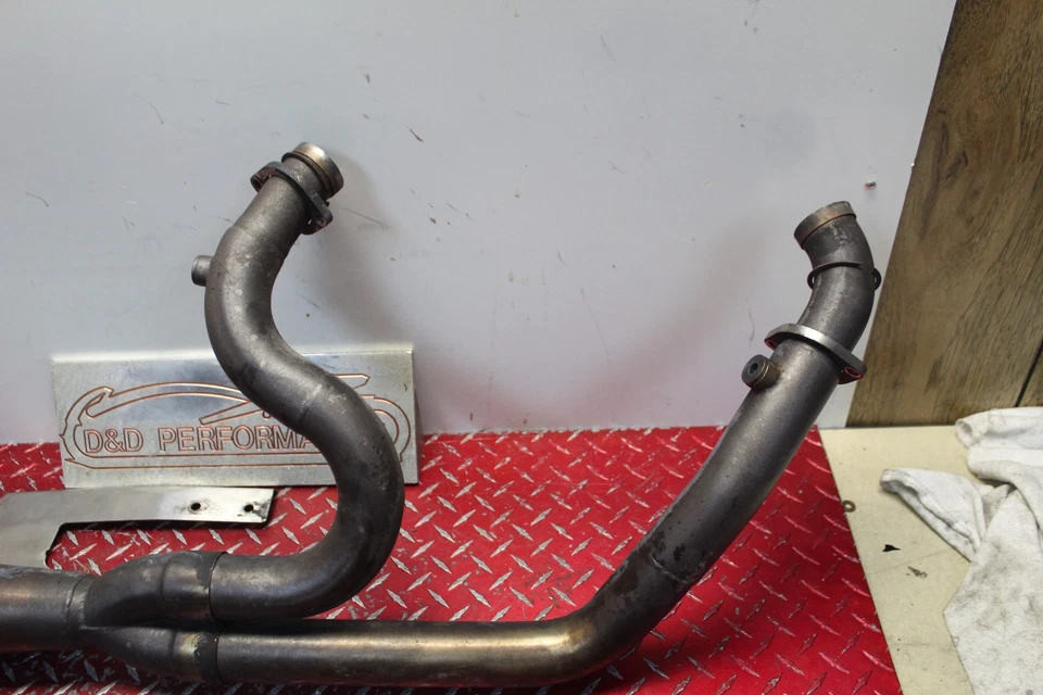 Harley Davidson Electra Glide Dan Moto 2001 2-1 Exhuast sistema cabezal Eg137 Foto 3 de 4