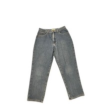L.L. Bean Vintage Flannel Lined Women's Jeans 14 Petite Denim Winter Insulted