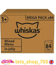1 plus Adult Mixed Selection in Jelly 84 Pouches 84 X 85g Brand new best uk 3.52 per kilo