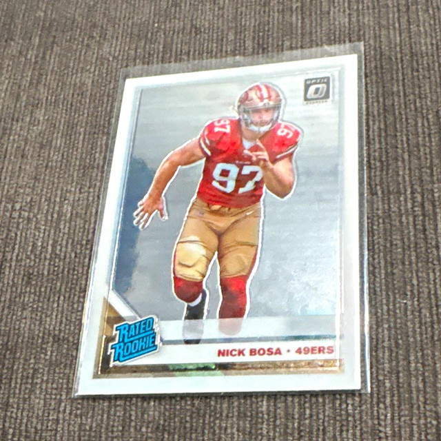 Nick Bosa 2019 Panini Donruss Optic Rated Rookie