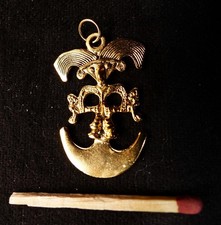 Replika 44 wisiorek figurka kosmologiczna muzeum złota Bogota 27 x 30 mm