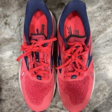 Brooks Unisex Adults Pink/Navy/White Low Top Lace-Up Athletic Sneaker