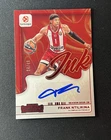 2025-26 Panini Contenders EuroLeague Frank Ntilikina INK Autographs Auto RED /49