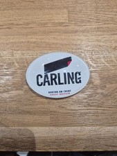 Carling lager beer font badge