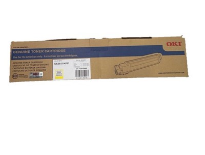 Okidata Toner Cartridge 42918985 Yellow for Oki CX3641 MFP New In Box Ctg