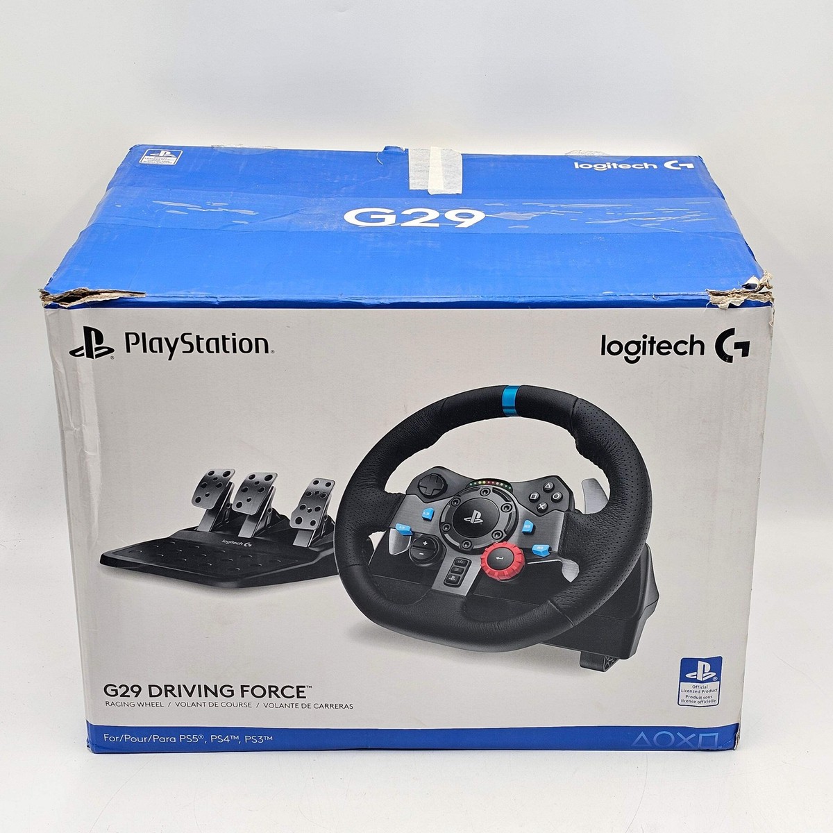 Logitech G29 Driving Force Racing Wheel - Black (941-000110) for