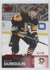 2019-20 Upper Deck Overtime Red Foil 55/99 Brian Dumoulin #62 2s2