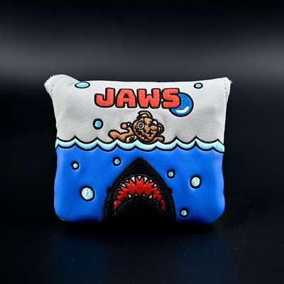 New Showhand Golf #28 Shark weekend - Mallet Putter Headcover Jaws