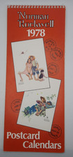 Norman Rockwell 1978 Postcard Calendar 10" X 4" Vintage
