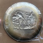 Salvador Dali Sterling Silver Dionysos et Pallas Athena Plate 1972 Lincoln Mint — photo 4