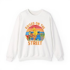 Raised on the Street Sesame Unisex Heavy Blend Crewneck Sweatshirt