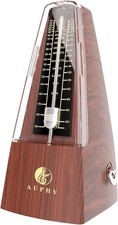 M350 AUPHY Mechanical Metronome with Accent Bell, Classic M350W M-Wood Grain NEW