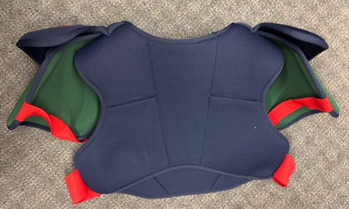 RARE pro stock VINTAGE CCM SUPRA 210 ice HOCKEY SHOULDER PADS XL - Picture 2 of 14